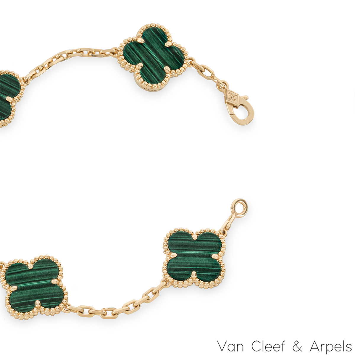 Van Cleef & Arpels Yellow Gold Vintage Alhambra Bracelet VCARL80900
